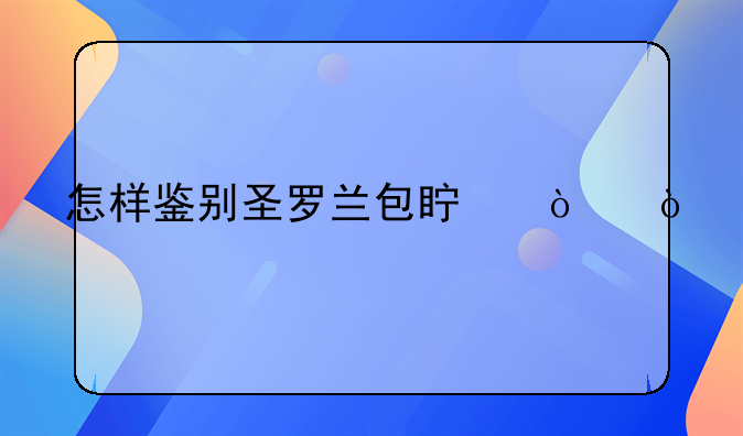 怎样鉴别圣罗兰包真伪？