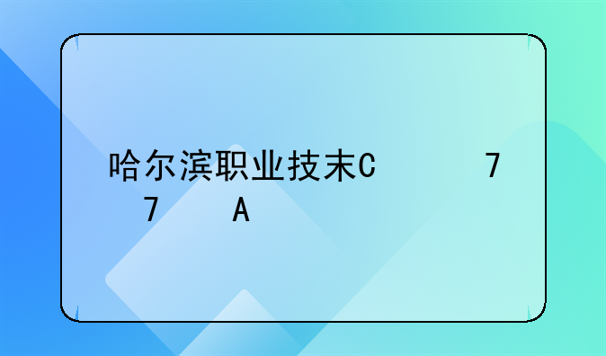 哈尔滨职业学院到火车站